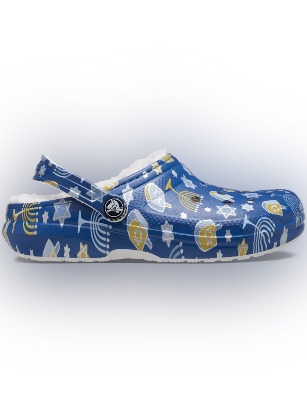 Crocs Kids Classic Lined Hanukkah Clogs. Size C11.